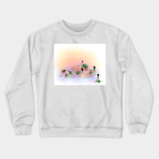 People of Color Mermaid Lagoon Quote Crewneck Sweatshirt